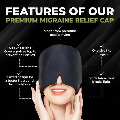 ReliefWrap™ Migraine & Sinus Thermal Cap